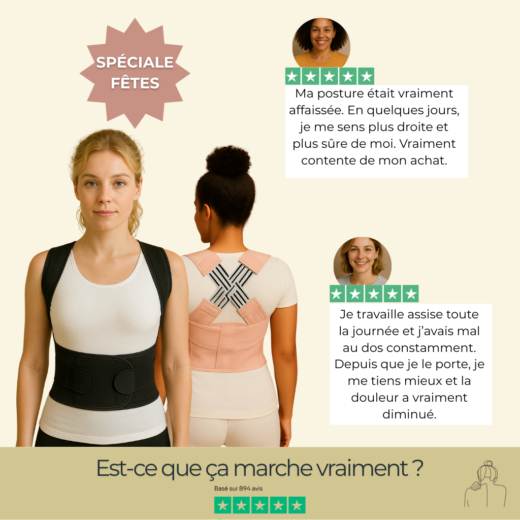 Correcteur de posture Dorcéa